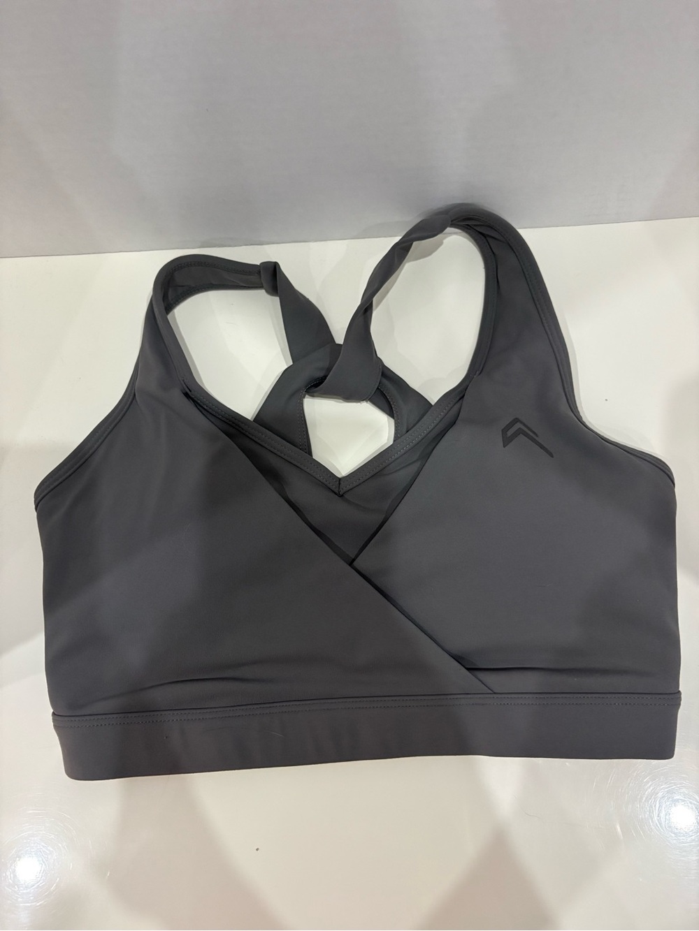 Oner Active Charcoal Cross-Front Sports Bra